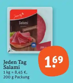 tegut Jeden Tag Salami Angebot