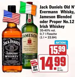 HIT Jack Daniels Old No.7 Tennessee Whiskey Angebot