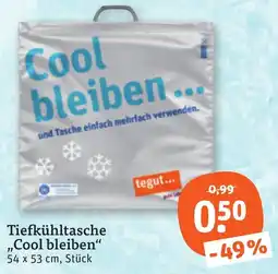 tegut Tiefkühltasche "Cool bleiben" Angebot