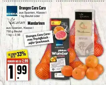 Edeka Vacaran Orangen Cara Cara Oder Mandarinen Angebot