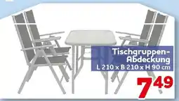 CENTERSHOP Tischgruppen-Abdeckung Angebot