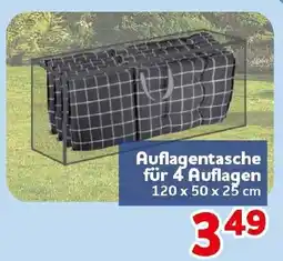 CENTERSHOP Auflagentasche für 4 Auflagen Angebot