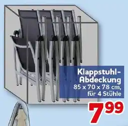 CENTERSHOP Klappstuhl-Abdeckung Angebot