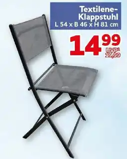 CENTERSHOP Textilene-Klappstuhl Angebot