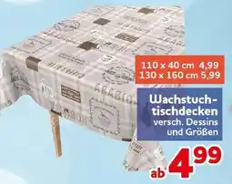 CENTERSHOP Wachstuch-tischdecken Angebot