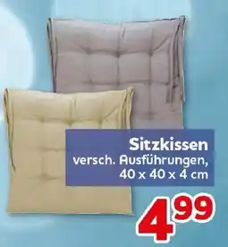 CENTERSHOP Sitzkissen Angebot