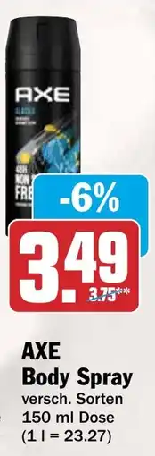 HIT AXE Body Spray Angebot
