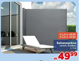 CENTERSHOP Seitenmarkise Angebot