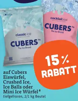 tegut Cubers Eiswürfel Angebot