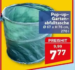 CENTERSHOP Pop-up-Garten-abfalltasche Angebot