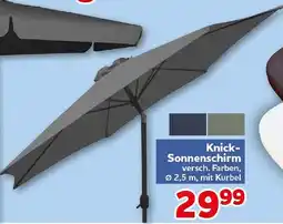 CENTERSHOP Knick-Sonnenschirm Angebot