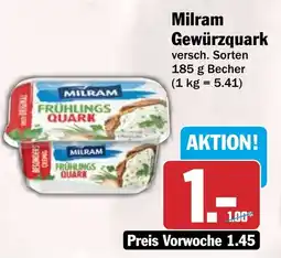 HIT Milram Gewürzquark Angebot