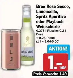 HIT Bree Rosé Secco Angebot