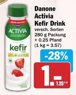 HIT Danone Activia Kefir Drink Angebot