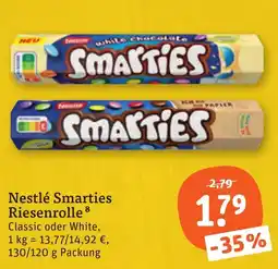 tegut Nestlé Smarties Riesenrolle Angebot