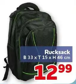 CENTERSHOP Rucksack Angebot