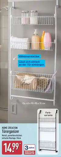 Aldi Nord HOME CREATION Türorganizer Angebot