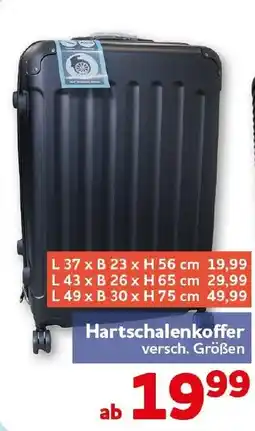 CENTERSHOP Hartschalenkoffer Angebot
