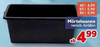 CENTERSHOP Mörtelwanne Angebot