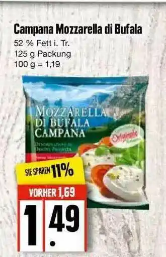 Edeka Campana Mozzarella Di Bufala Angebot