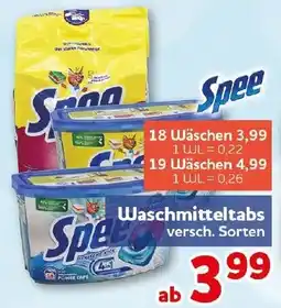 CENTERSHOP Spee Waschmitteltabs Angebot