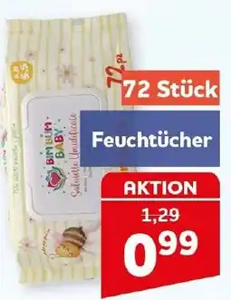 CENTERSHOP BIBUM BABY Feuchttücher Angebot