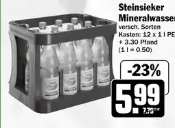 HIT Steinsieker Mineralwasser Angebot