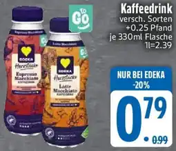 Edeka EDEKA Herzstücke Kaffeedrink Angebot