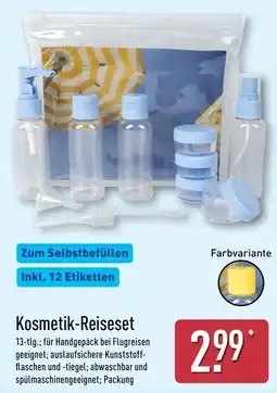 Aldi Nord Kosmetik-Reiseset Angebot