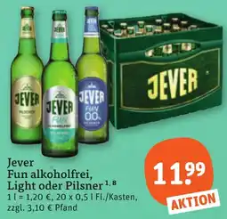 tegut Jever Fun alkoholfrei Angebot