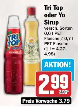 HIT Tri Top oder Yo Sirup Angebot
