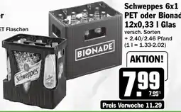 HIT Schweppes Bionade Angebot