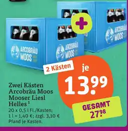 tegut Arcobräu Moos Mooser Liesl Helles Angebot