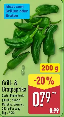 Aldi Nord Grill- & Bratpaprika Angebot
