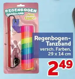 CENTERSHOP Regenbogen-Tanzband Angebot