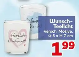 CENTERSHOP Wunsch-Teelicht Angebot