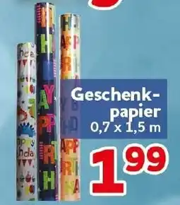 CENTERSHOP Geschenkpapier Angebot