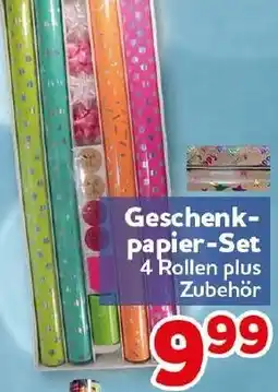 CENTERSHOP Geschenkpapier-Set Angebot