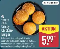 Aldi Nord TRADER JOE'S Crispy Chicken-Burger Angebot