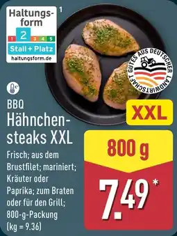 Aldi Nord BBQ Hähnchen-steaks XXL Angebot