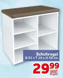 CENTERSHOP Schuhregal Angebot