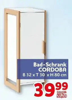 CENTERSHOP Bad-Schrank CORDOBA Angebot