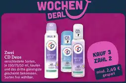 tegut CD Deos Angebot