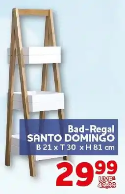 CENTERSHOP Bad-Regal SANTO DOMINGO Angebot