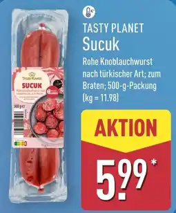 Aldi Nord Tasty Planet Sucuk Angebot