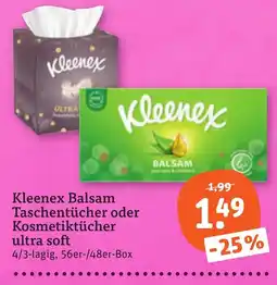 tegut Kleenex Balsam Taschentücher Angebot