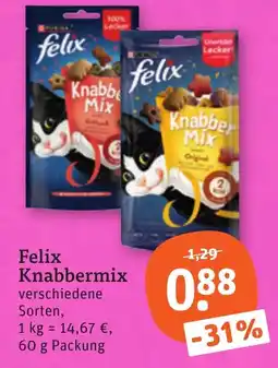 tegut Felix Knabbermix Angebot