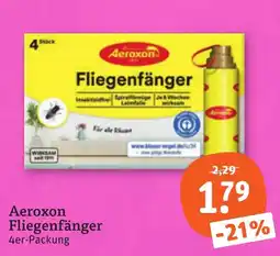 tegut Aeroxon Fliegenfänger Angebot