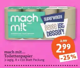 tegut mach mit Toilettenpapier Angebot