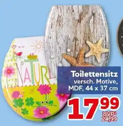 CENTERSHOP Toilettensitz Angebot